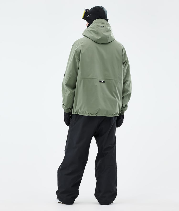 Dope Spartan Snowboardjakke Herre Moss Green, Bilde 4 av 8