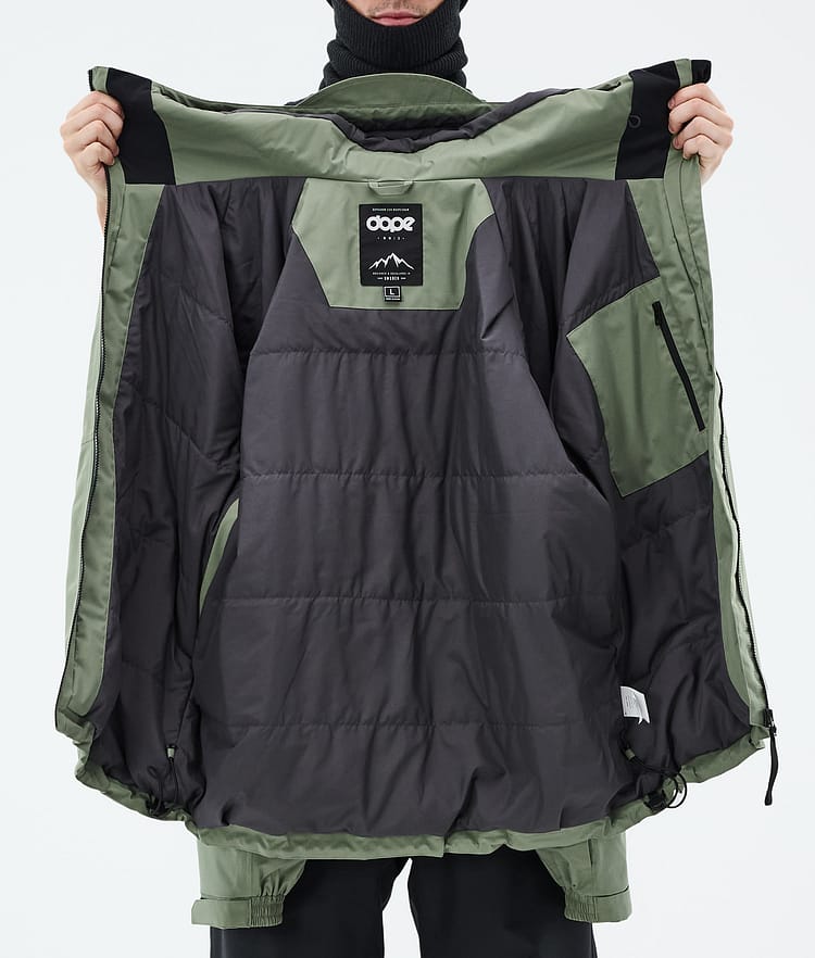 Dope Spartan Skijakke Herre Moss Green, Bilde 8 av 8