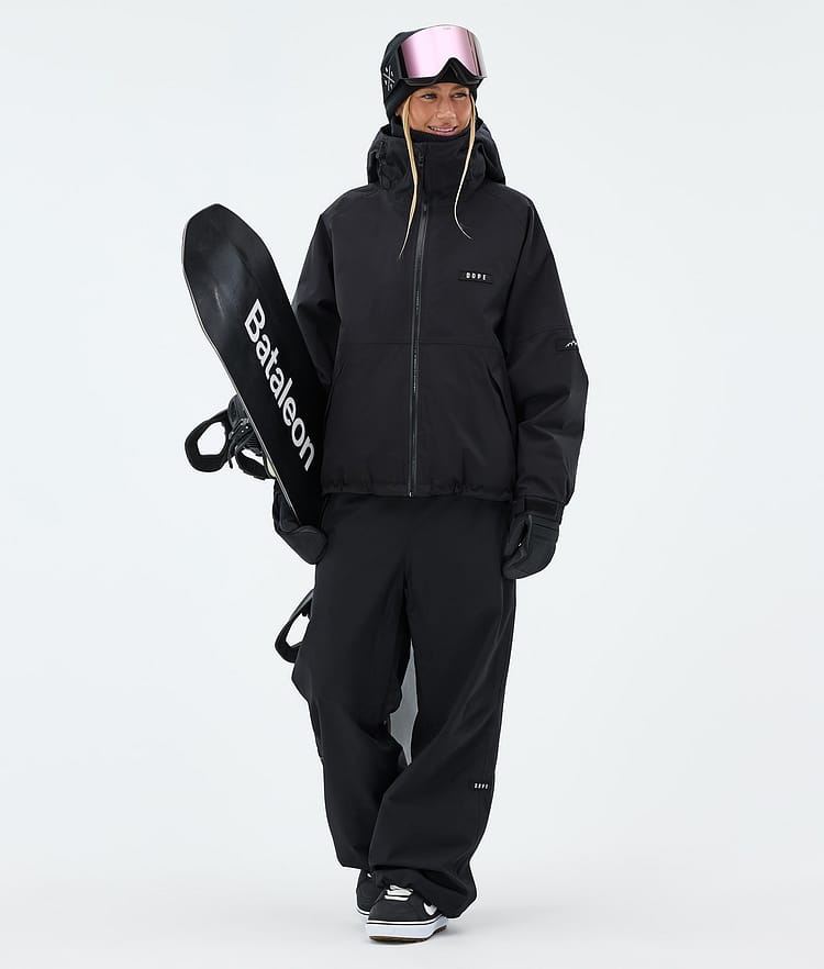 Dope Spartan W Snowboardjakke Dame Black, Image 2 of 8