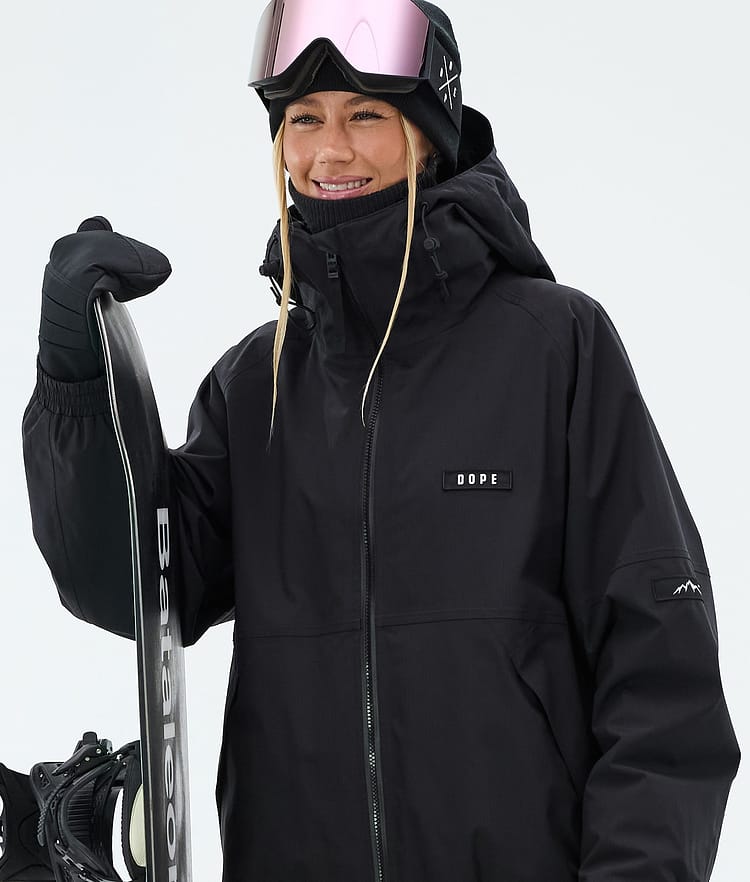 Dope Spartan W Snowboardjakke Dame Black, Image 4 of 8