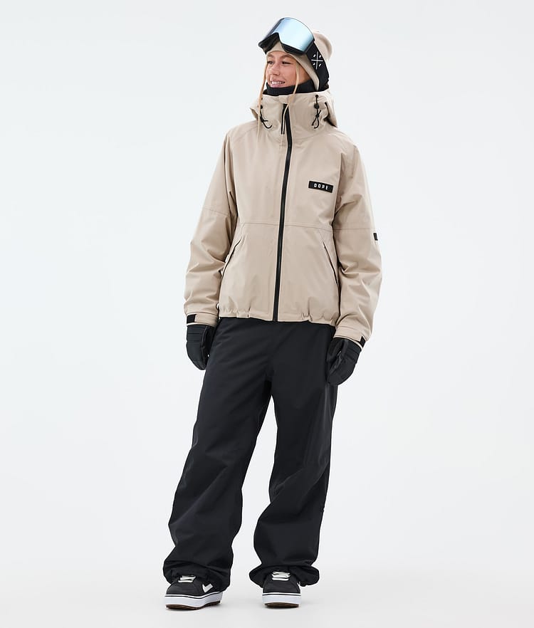 Dope Spartan W Snowboardjakke Dame Sand, Image 2 of 8