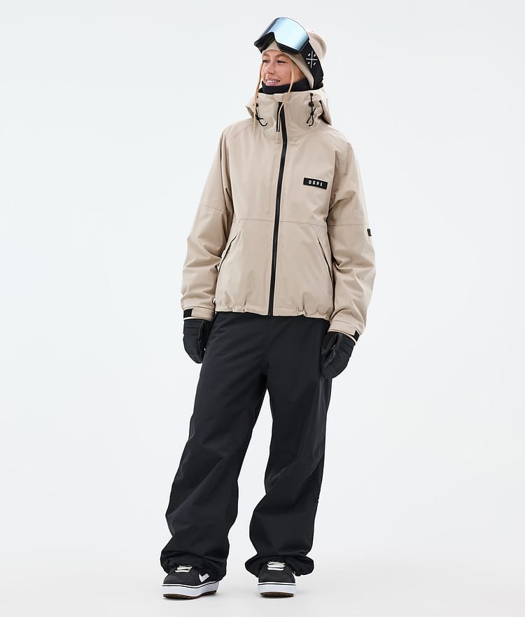 Dope Spartan W Snowboardjakke Dame Sand, Bilde 2 av 8