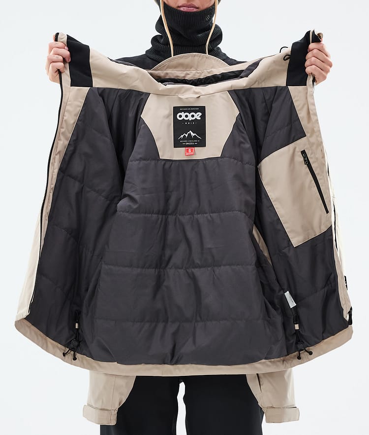 Dope Spartan W Snowboardjakke Dame Sand, Bilde 8 av 8