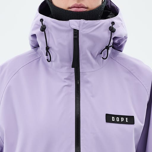 Frontglidelås med indre klaffer Hovedproduktdetaljbilde,