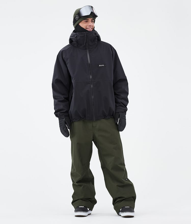 Dope Big 24 Snowboardbukse Herre Olive Green, Image 2 of 5