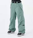 Dope Big W 2024 Snowboardbukse Dame Faded Green