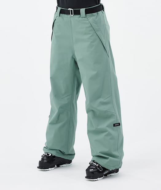 Dope Big W 2024 Skibukse Dame Faded Green