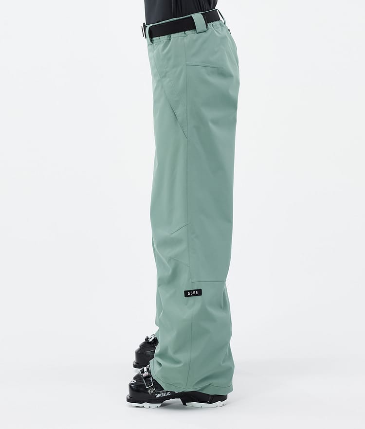 Dope Big W 2024 Skibukse Dame Faded Green, Bilde 3 av 5