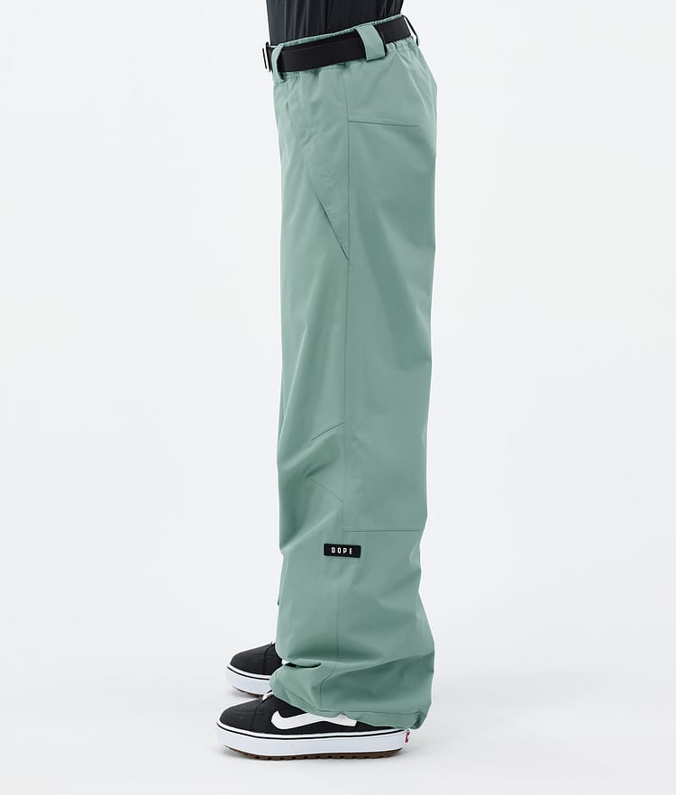 Dope Big W 2024 Snowboardbukse Dame Faded Green, Bilde 3 av 5