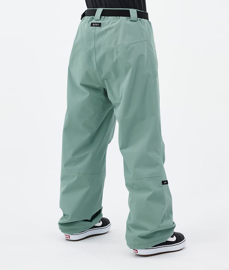 Dope Big W 2024 Snowboardbukse Dame Faded Green, Bilde 4 av 5