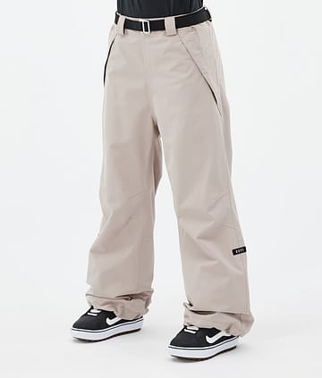 Dope Big W 2024 Snowboardbukse Dame Sand