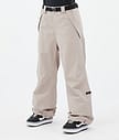 Dope Big W 2024 Snowboardbukse Dame Sand