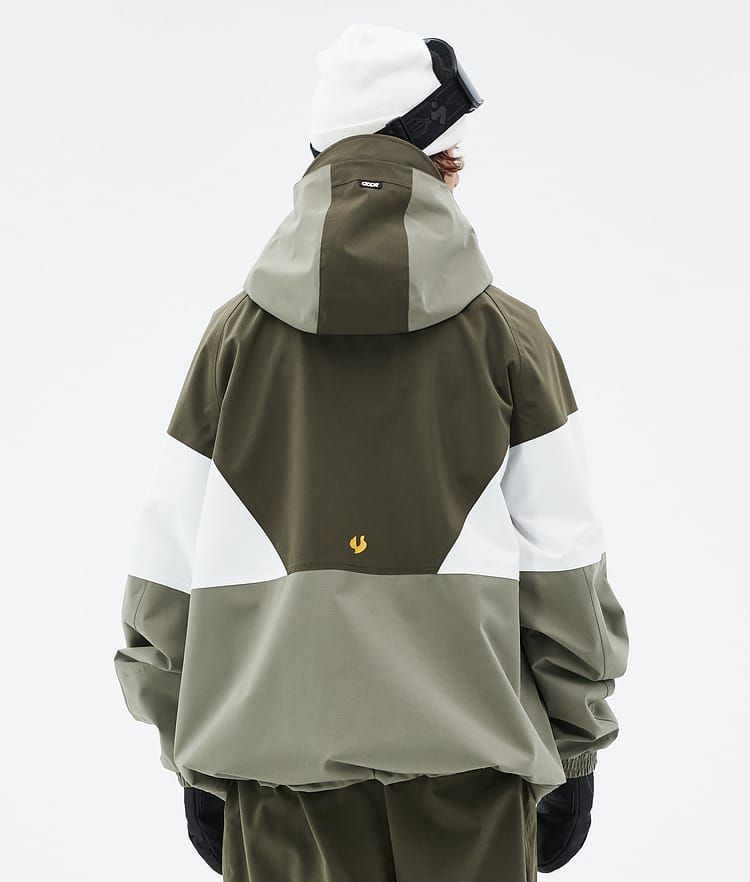 Dope JT Spartan Skijakke Herre Olive Green/Whitish/Greenish, Bilde 6 av 8