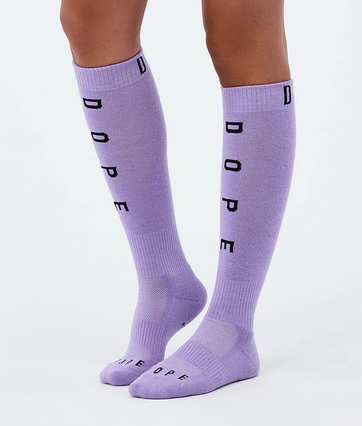 Dope Essential Skisokker Faded Violet