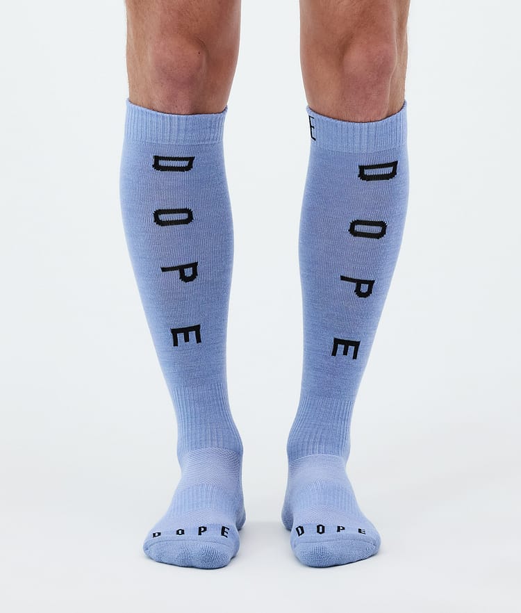 Dope Essential Skisokker Soft Blue, Bilde 2 av 3