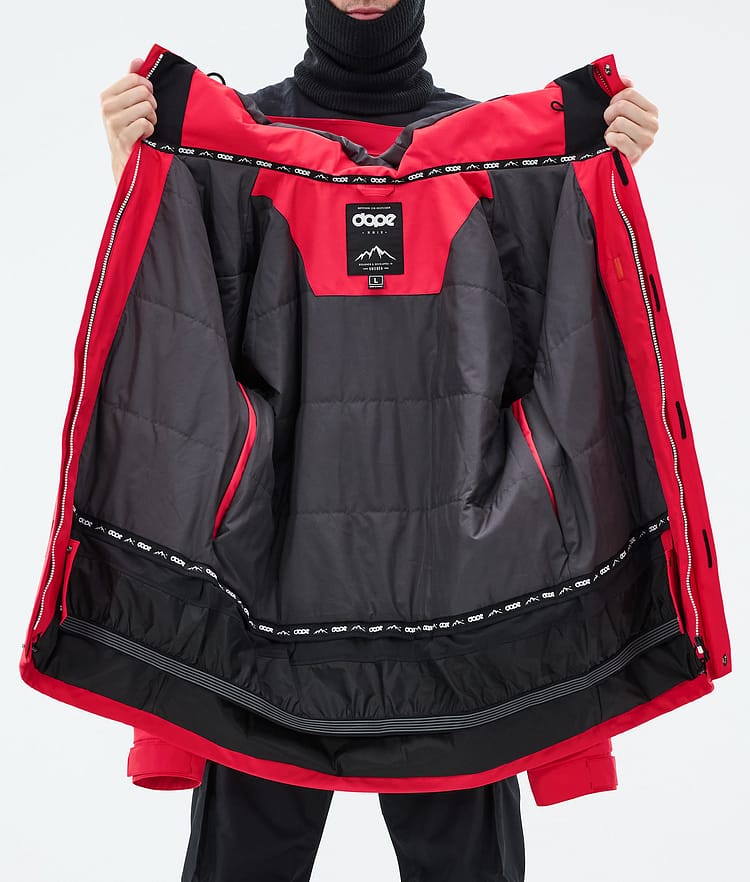Dope Adept Snowboardjakke Herre Red, Bilde 9 av 9