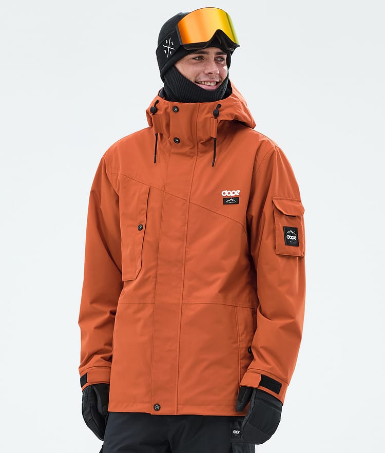 Dope Adept Snowboardjakke Herre Burned Orange, Bilde 1 av 9