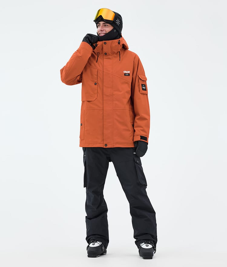 Dope Adept Skijakke Herre Burned Orange, Bilde 2 av 9