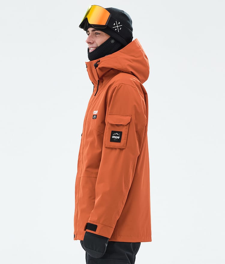 Dope Adept Skijakke Herre Burned Orange, Bilde 5 av 9