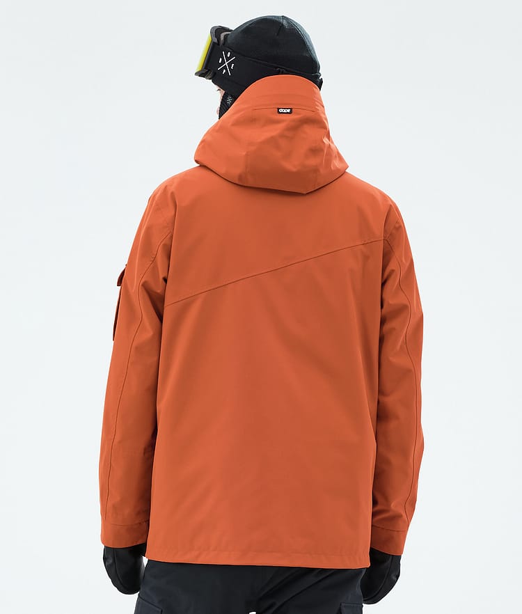 Dope Adept Skijakke Herre Burned Orange, Bilde 6 av 9
