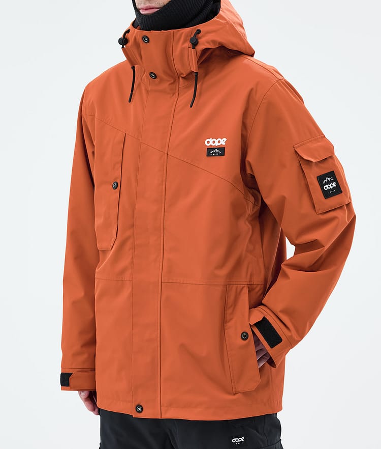 Dope Adept Skijakke Herre Burned Orange, Bilde 7 av 9