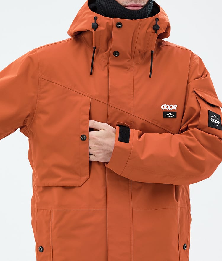 Dope Adept Skijakke Herre Burned Orange, Bilde 8 av 9