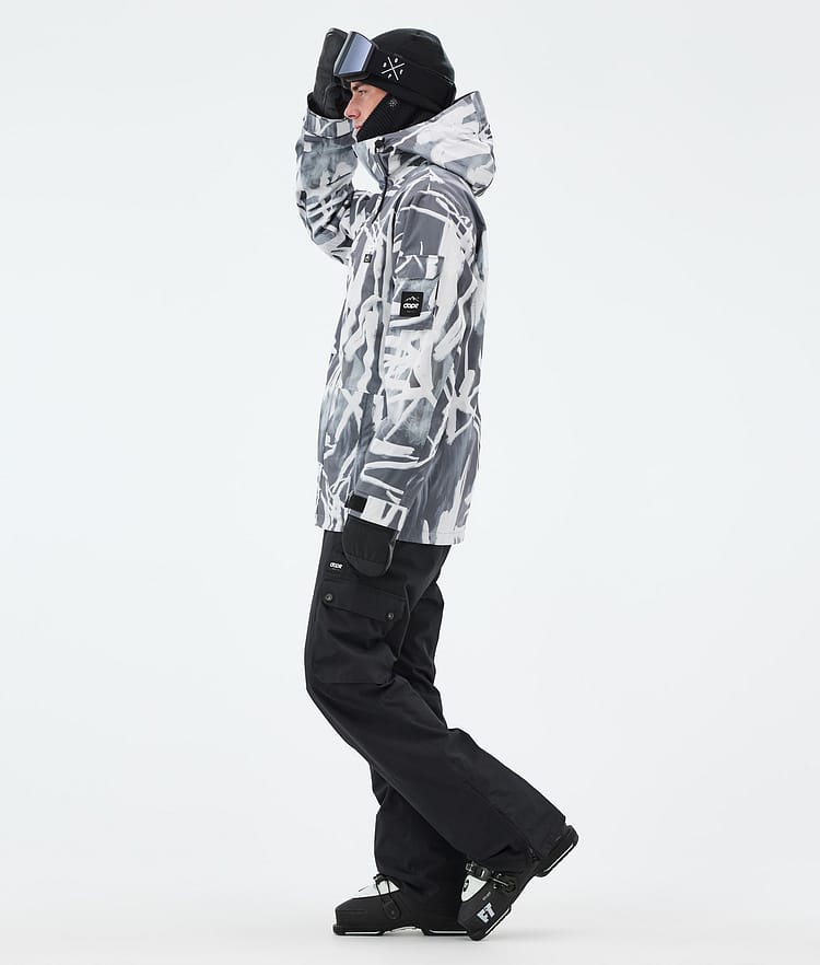 Dope Adept Skijakke Herre Scribble Black, Bilde 3 av 9