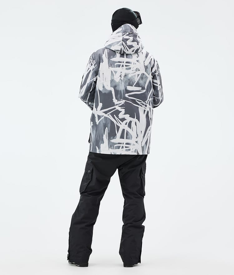 Dope Adept Skijakke Herre Scribble Black, Bilde 4 av 9
