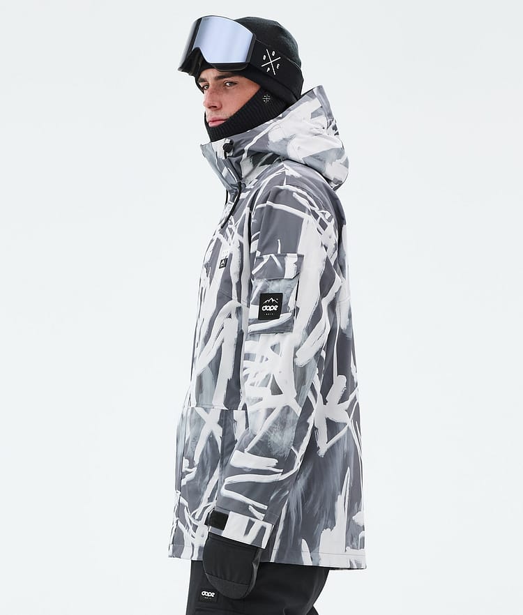 Dope Adept Skijakke Herre Scribble Black, Bilde 5 av 9