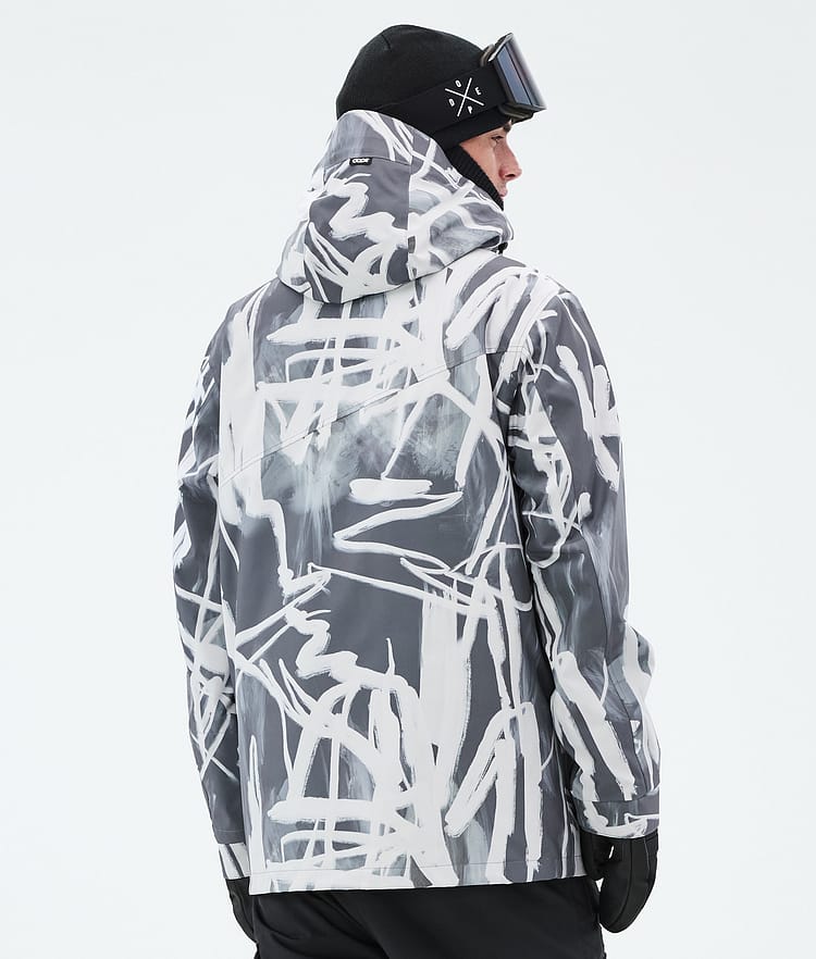 Dope Adept Skijakke Herre Scribble Black, Bilde 6 av 9