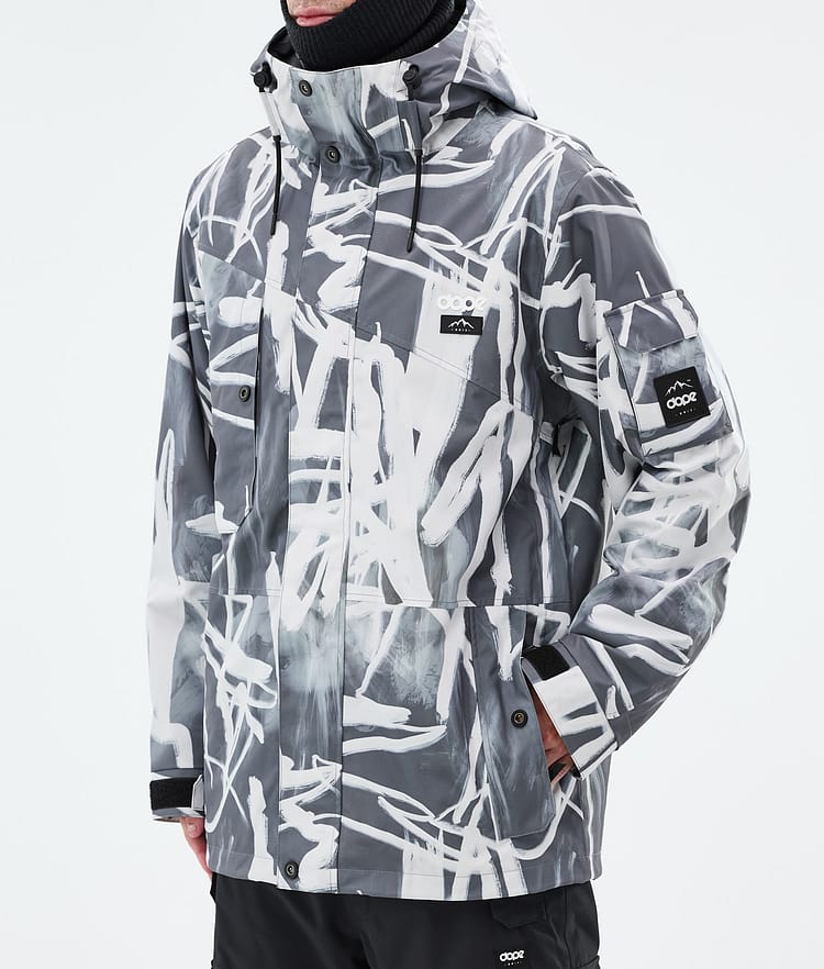 Dope Adept Skijakke Herre Scribble Black, Bilde 7 av 9