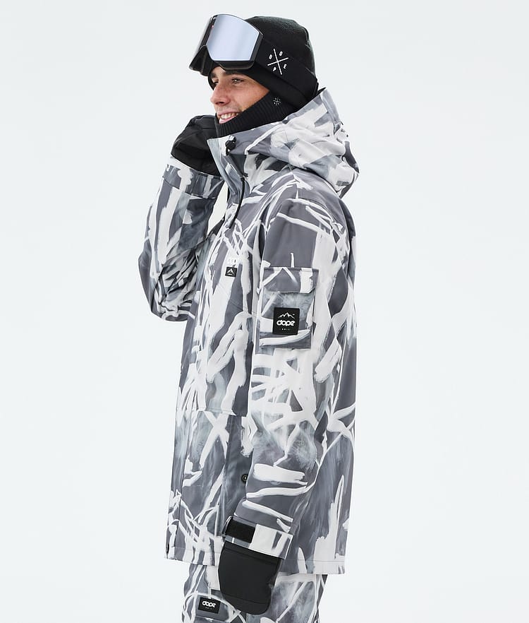 Dope Adept Snowboardjakke Herre Scribble Black, Bilde 5 av 9