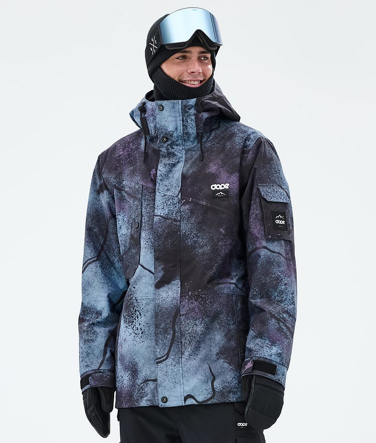 Dope Adept Snowboardjakke Herre Jungle Purple, Bilde 1 av 9