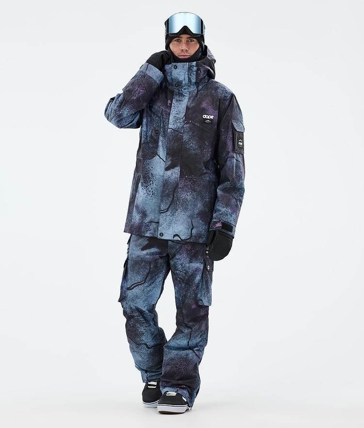 Dope Adept Snowboardjakke Herre Jungle Purple Renewed, Bilde 2 av 9