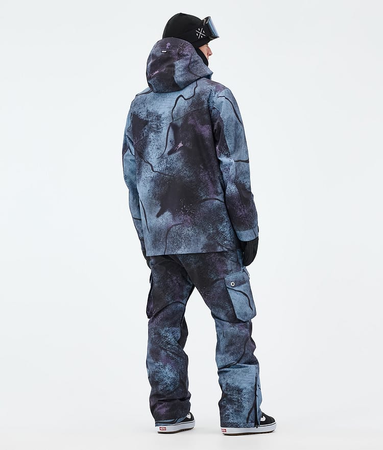 Dope Adept Snowboardjakke Herre Jungle Purple Renewed, Bilde 4 av 9