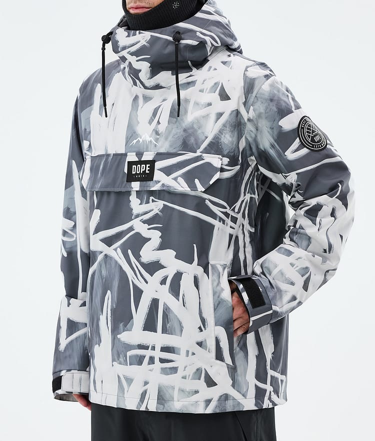 Dope Blizzard Skijakke Herre Scribble Black, Bilde 7 av 8