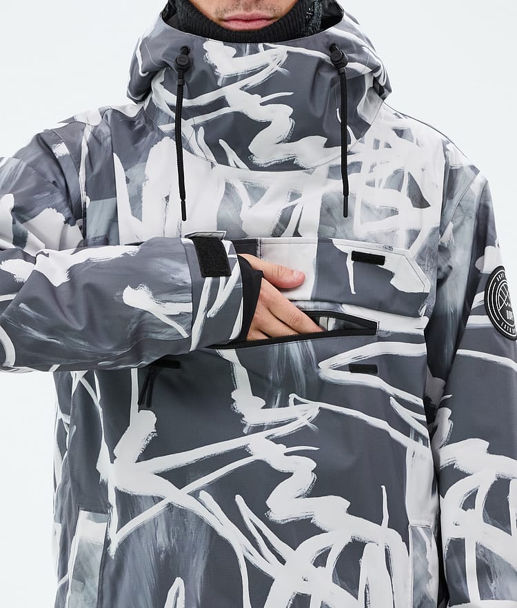 Dope Blizzard Skijakke Herre Scribble Black, Bilde 8 av 8