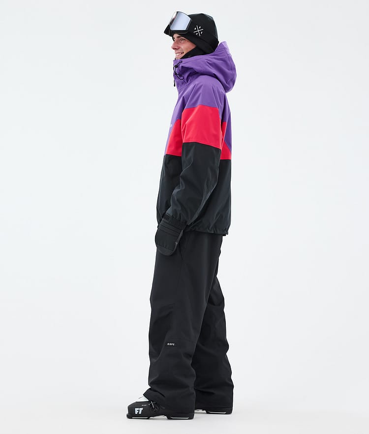 Dope Spartan Skijakke Herre Sport Vivid Purple/Red/Black, Bilde 3 av 8