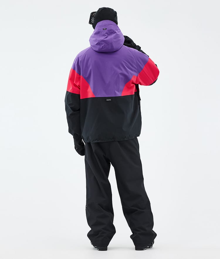 Dope Spartan Skijakke Herre Sport Vivid Purple/Red/Black, Bilde 4 av 8