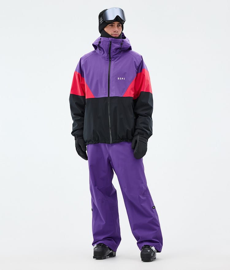Dope Spartan Skijakke Herre Sport Vivid Purple/Red/Black, Bilde 2 av 8