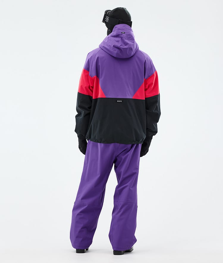 Dope Spartan Skijakke Herre Sport Vivid Purple/Red/Black, Bilde 4 av 8