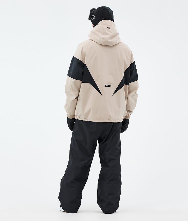 Dope Spartan Snowboardjakke Herre Spike Sand/Black, Bilde 4 av 8