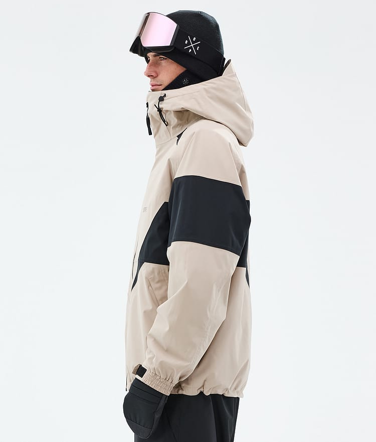 Dope Spartan Skijakke Herre Spike Sand/Black, Bilde 4 av 7