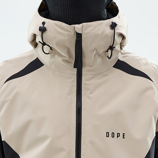 Frontglidelås med indre klaffer Hovedproduktdetaljbilde,