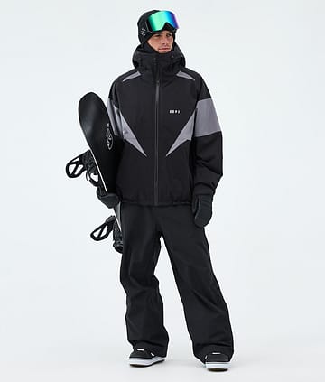 Dope Spartan Snowboardoutfit Black/Light Pearl