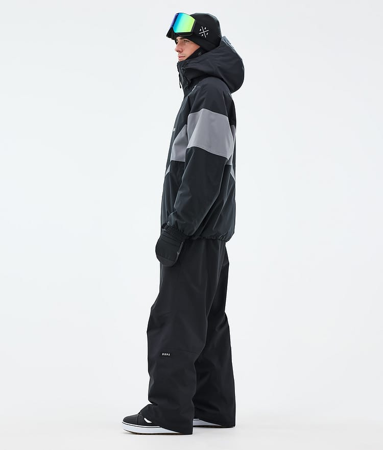 Dope Spartan Snowboardjakke Herre Spike Black/Light Pearl, Bilde 3 av 8