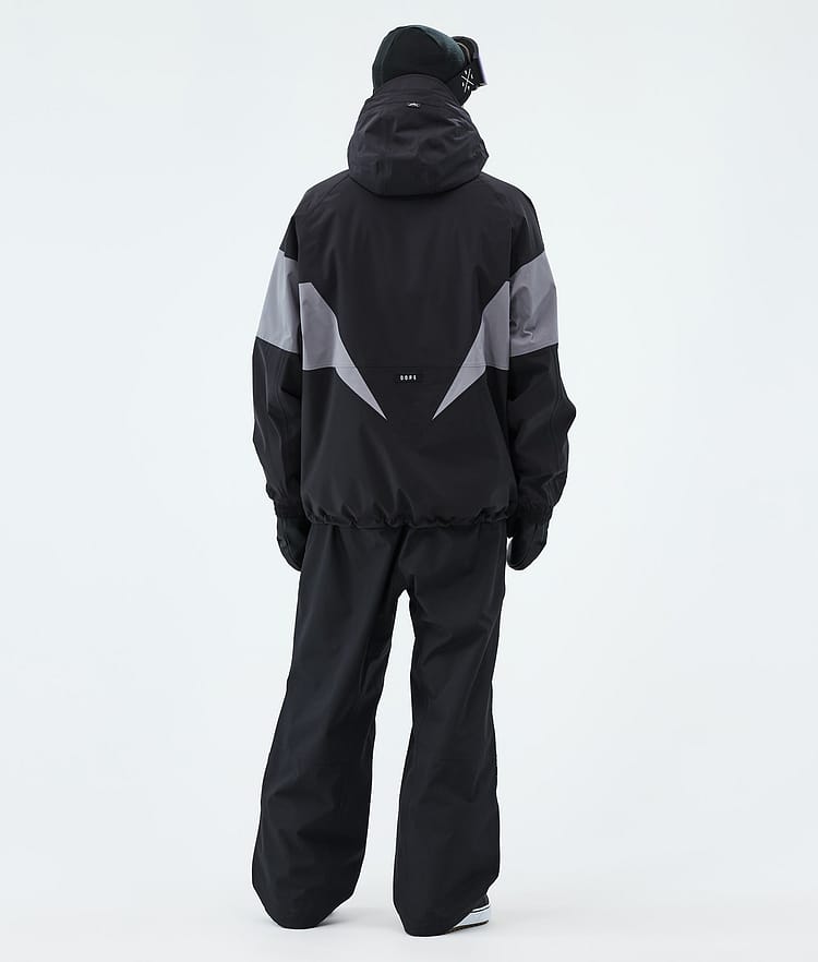 Dope Spartan Snowboardjakke Herre Spike Black/Light Pearl, Image 3 of 8