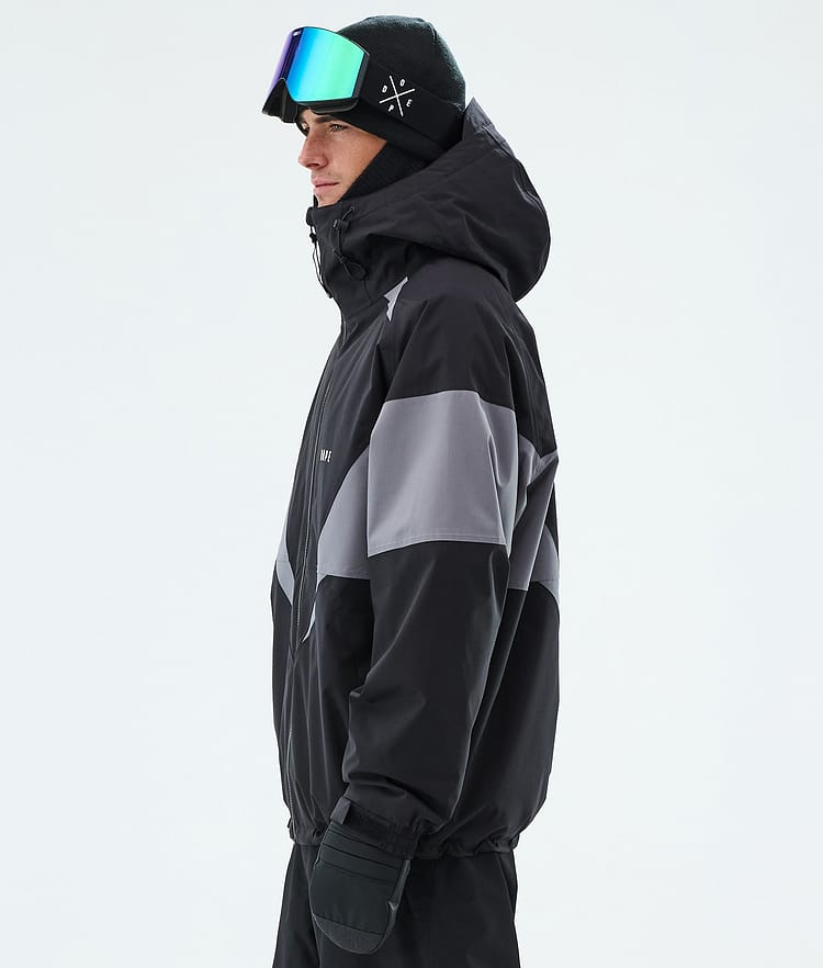 Dope Spartan Snowboardjakke Herre Spike Black/Light Pearl, Image 5 of 8