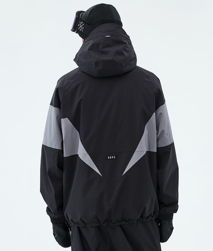 Dope Spartan Snowboardjakke Herre Spike Black/Light Pearl, Image 6 of 8