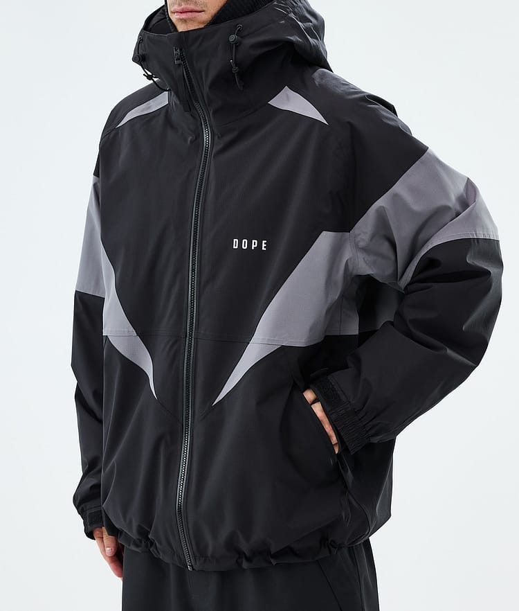 Dope Spartan Snowboardjakke Herre Spike Black/Light Pearl, Image 7 of 8